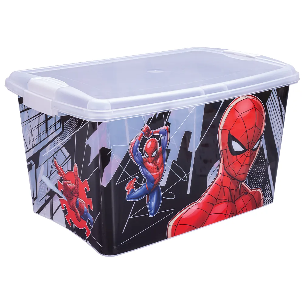 Caixa 46 L com Trava Homem Aranha