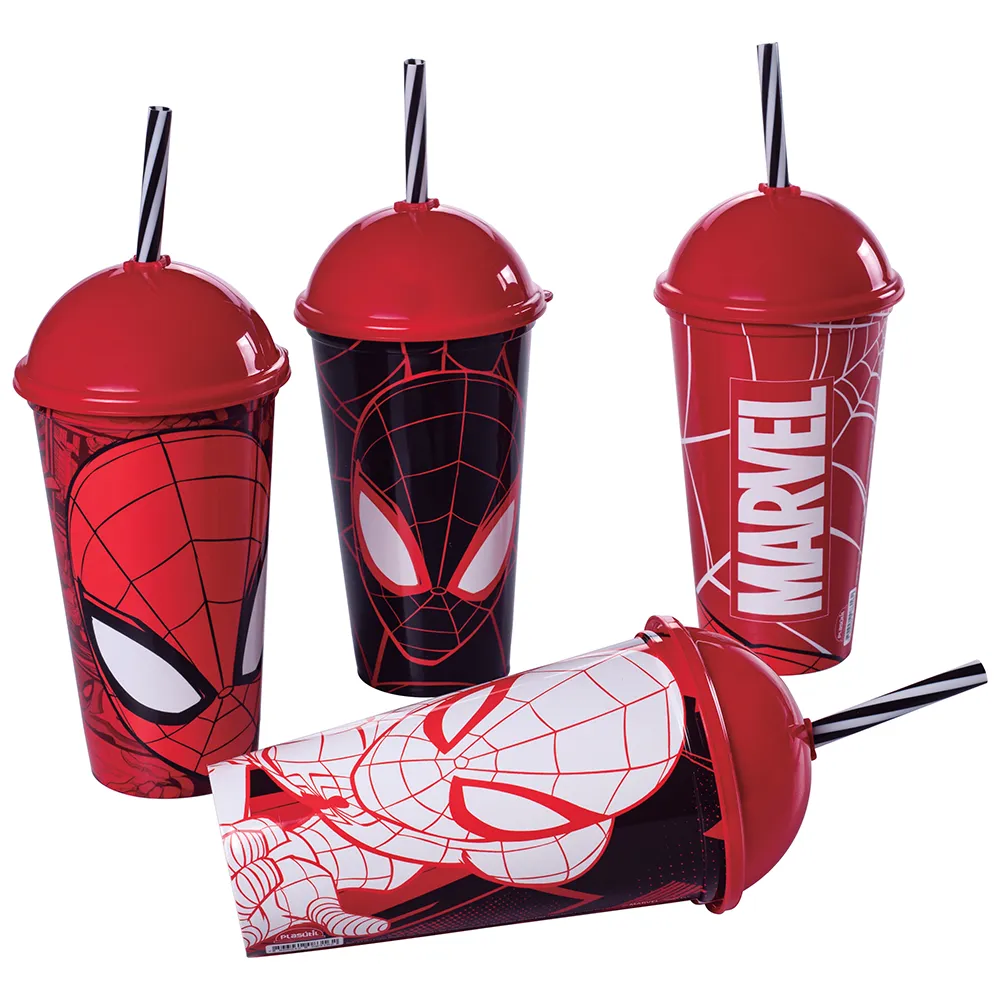 Vaso Shake 500ml Spider-man