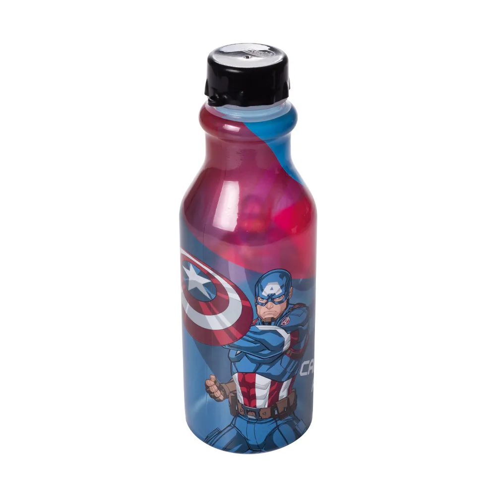 Garrafa retrô Capitão América 500 ml Avengers