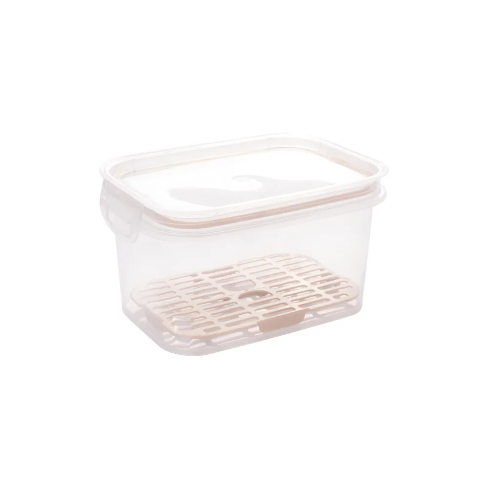 Perfect Lock Rectangular Container with Drainer 1,2 L