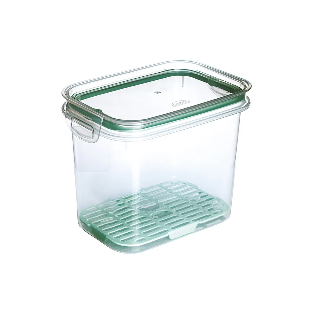 Perfect Lock Rectangular Container with Drainer 1,8 L